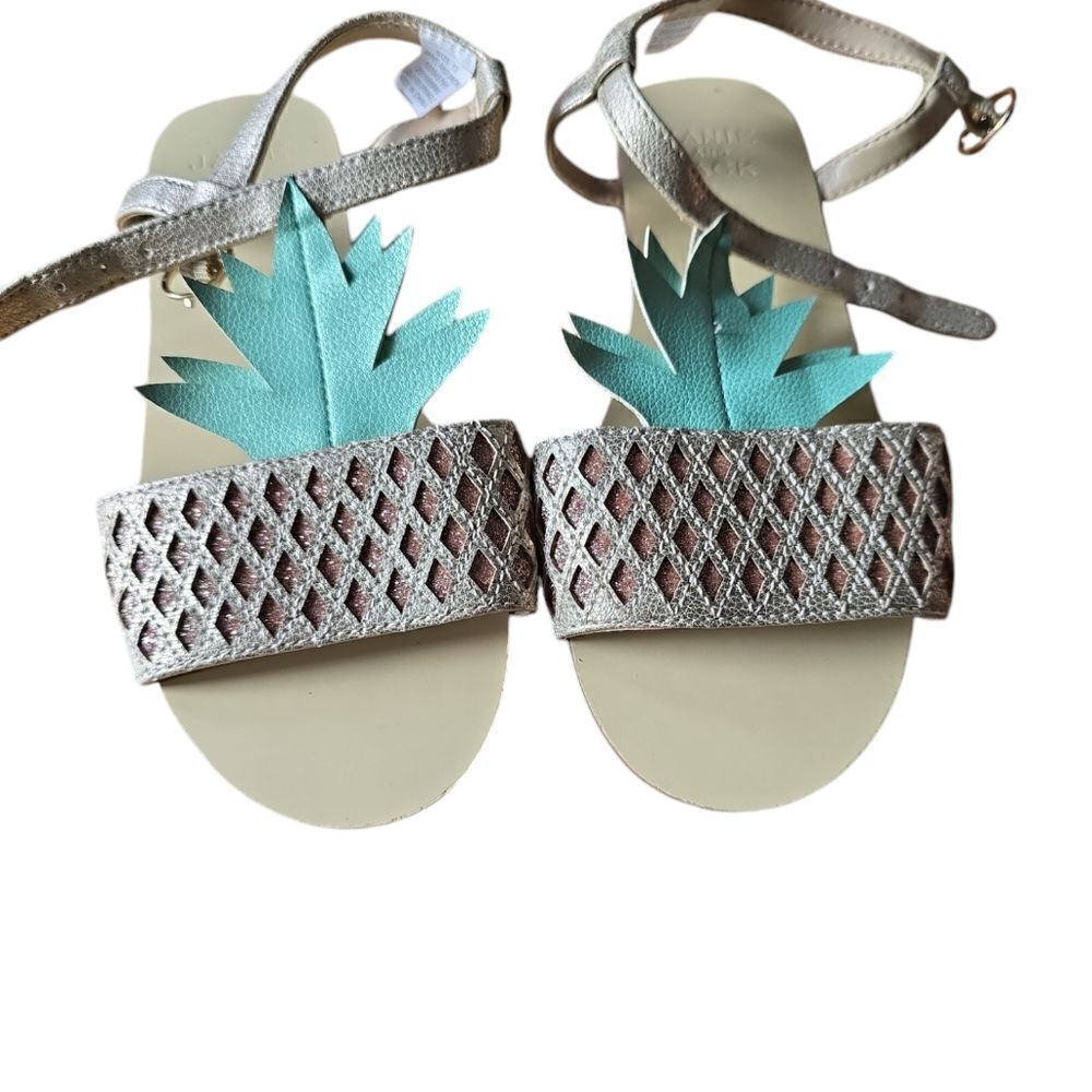 Janie and Jack Pineapple Sandals Size 12